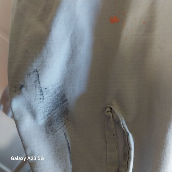 Red Kap Mens Light Blue Button-Up Work Shirt With DeHops Brewing Logo - Picture 8 of 9